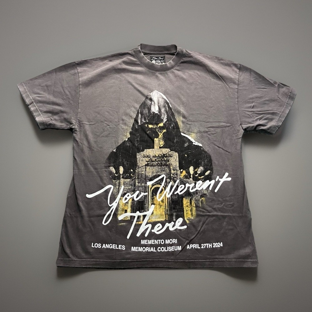 Darc Sport You Weren't There Tour 2024 Tee /2000 Gray Men's Size M